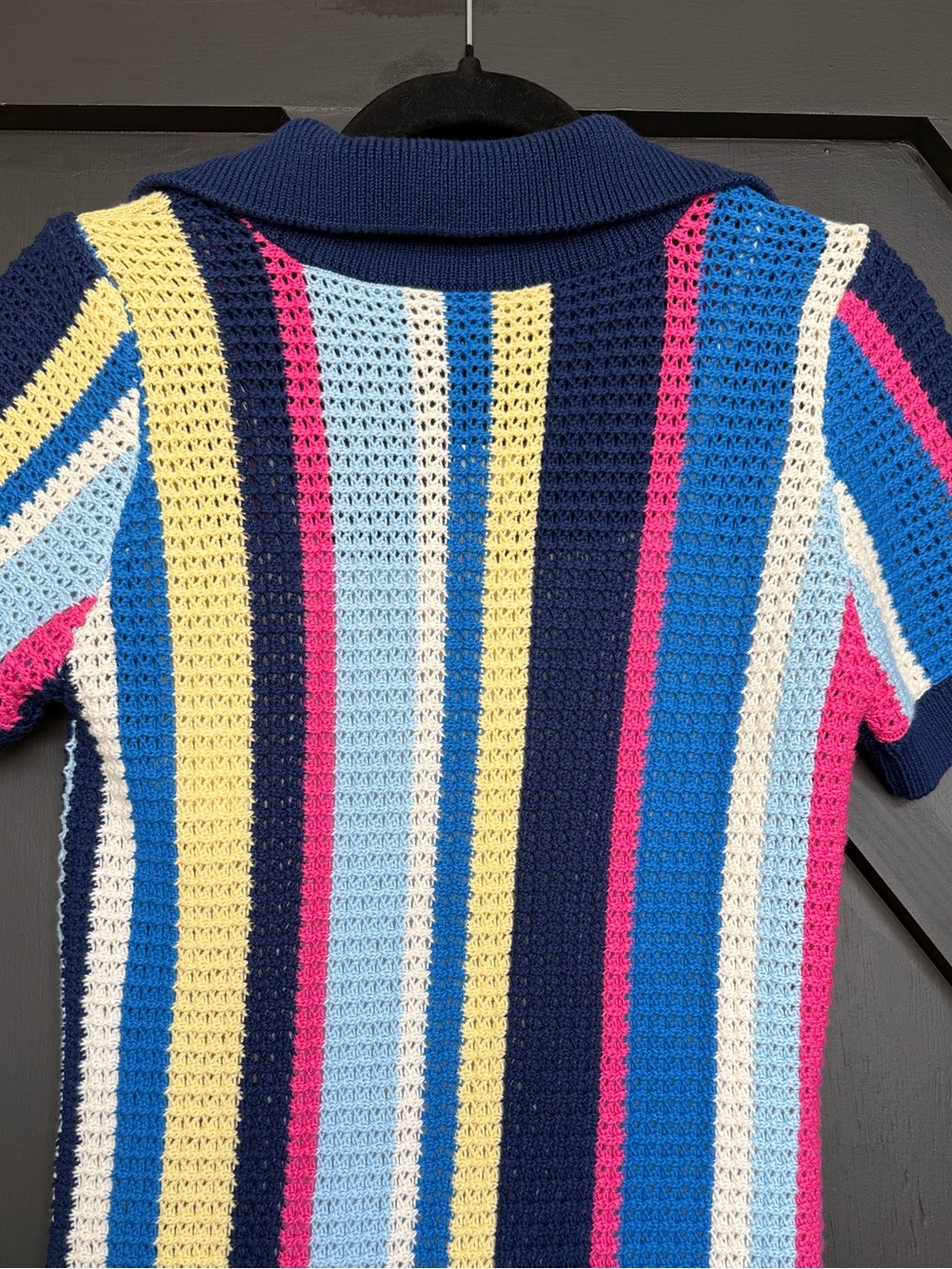 NWT Anthropologie Maeve Collared Knit Mini Dress, Size XS - Picture 6 of 10